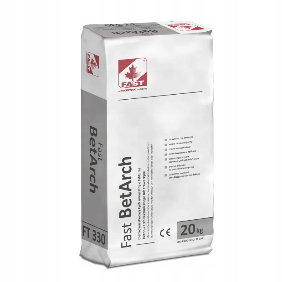 Fast Betarch tynk mineralny beton architektoniczny 20 kg