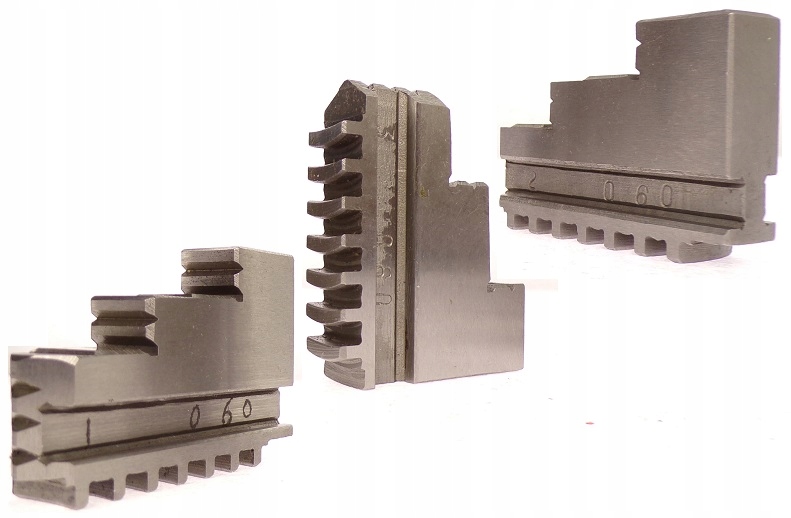 Szczęki Lewe Wewnętrzne Do Uchwytu Tokarskiego 160mm Tokarskie Do Import