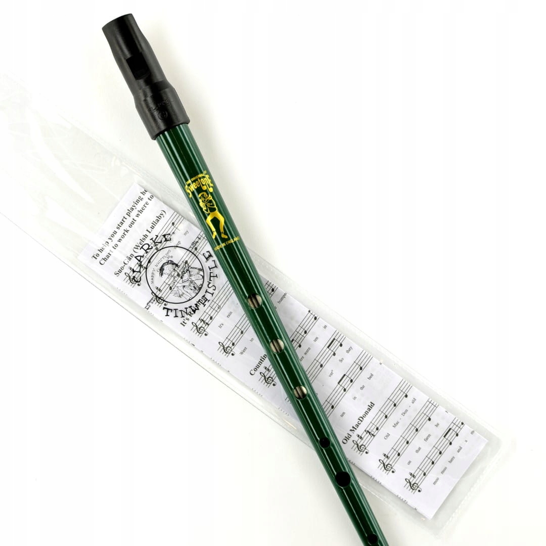 Flażolet - Clarke Sweetone D Green Pouch