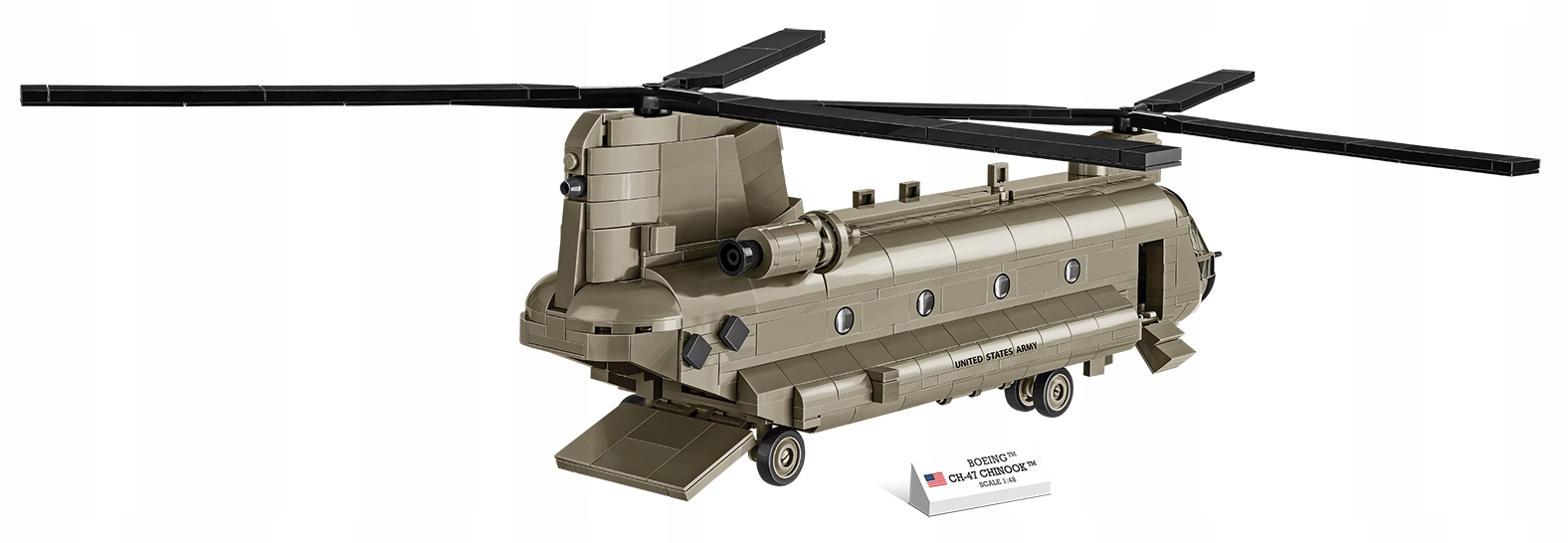 Klocki Cobi 5807 CH-47 CHINOOK ŚMIGŁOWIEC Rodzaj zestaw