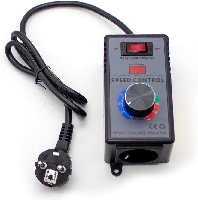 Plynulý regulátor rychlosti 4000 W 220 V s ochranou proti přetížení