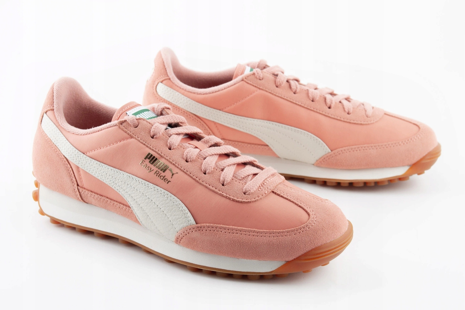 Boty Puma Easy Rider Vintage dámské tenisky růžové, semišová kůže, vel.