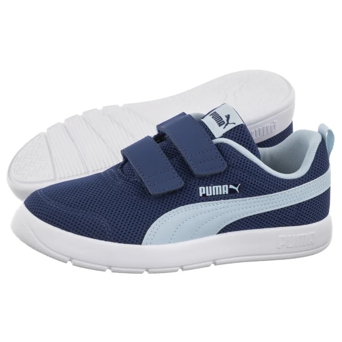 Buty Dziecięce Sportowe Puma Z Siateczki Courtflex 39808519 Rozmiar 28