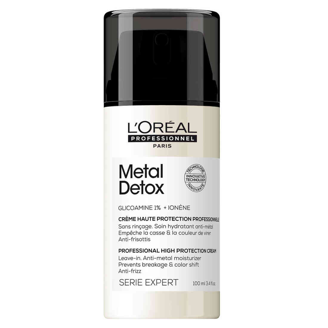 Loreal Professionnel Metal Detox Ochranný krém na vlasy 100 ml