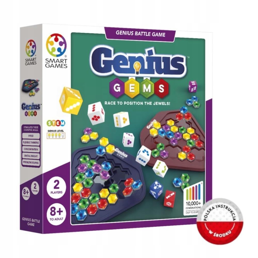 Smart Games Genius Gems (eng) Iuvi Games