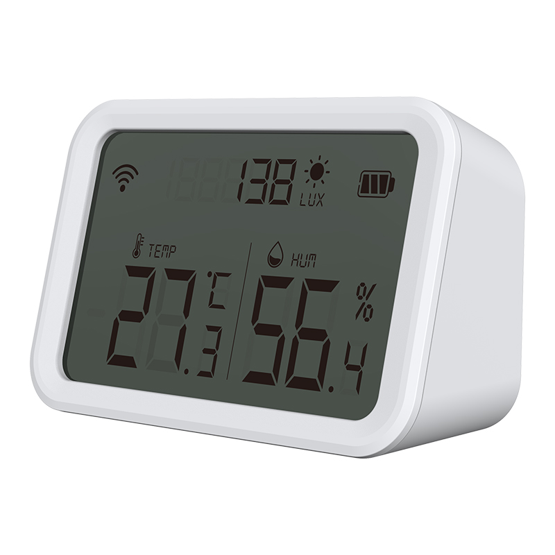 Czujnik temperatury wilgotności światła TUYA LCD Marka Neo
