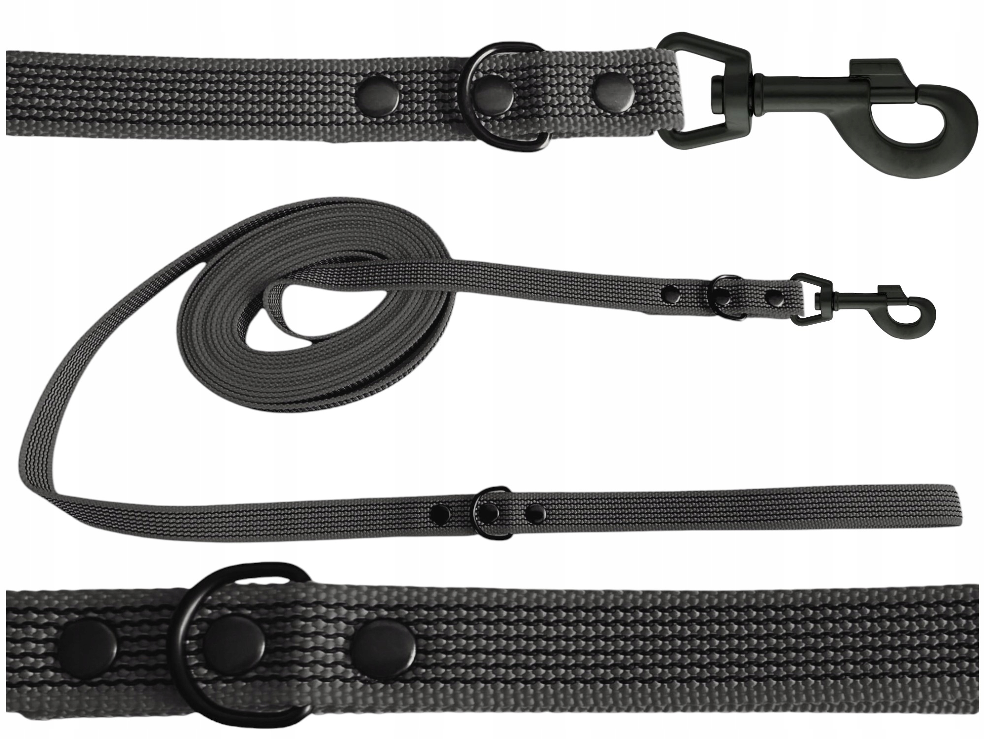 Vodítko Lanko Lonža Městská Pogumovaná Odolná Silná Protiskluzová 20 M 20 MM