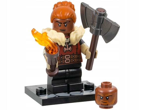 Lego 71047 Minifigures Dungeons & Dragons krasnoludzki barbarzyńca