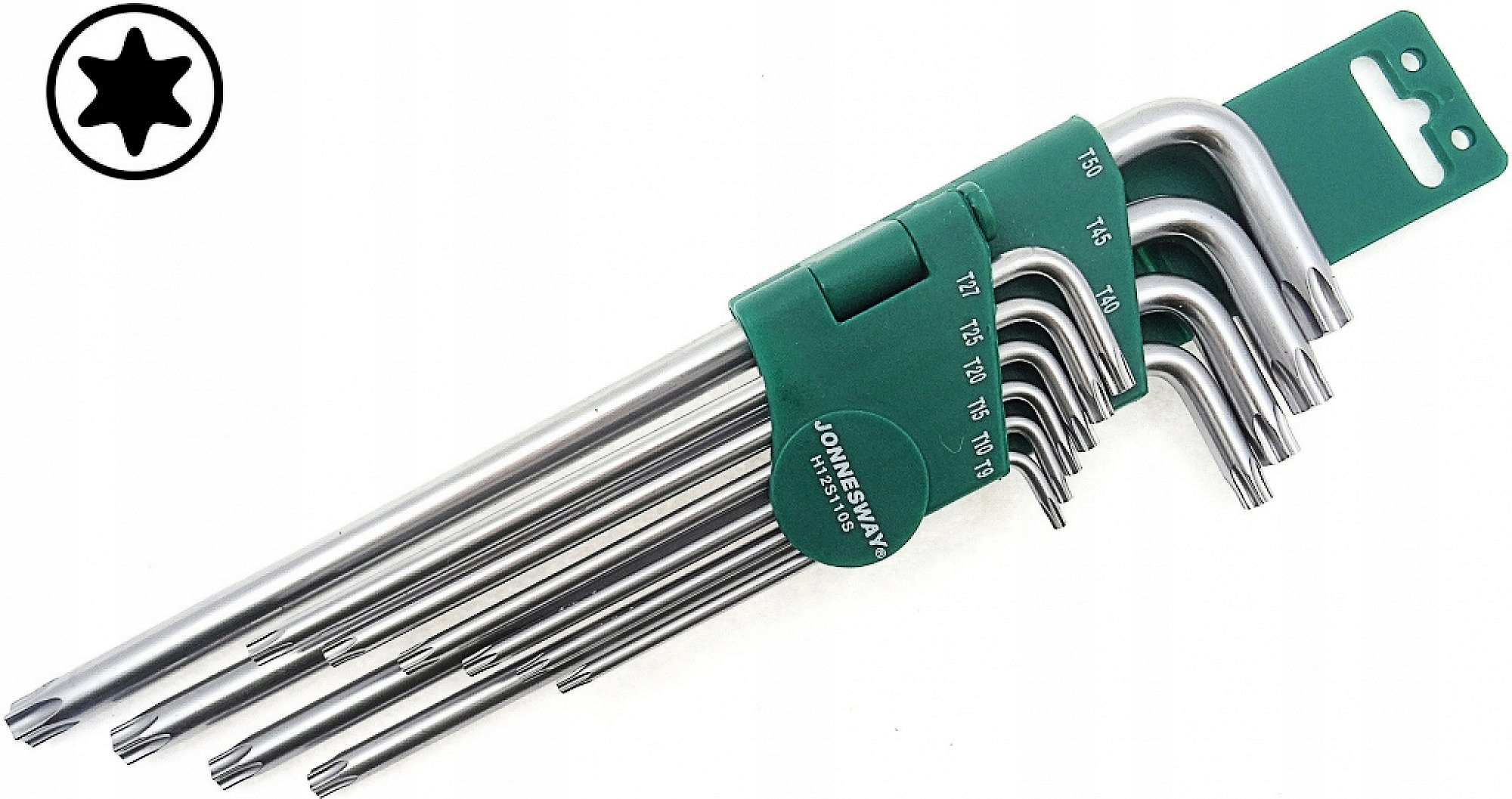 Jonnesway Zestaw Klucze Torx Bardzo Długie T9-T50