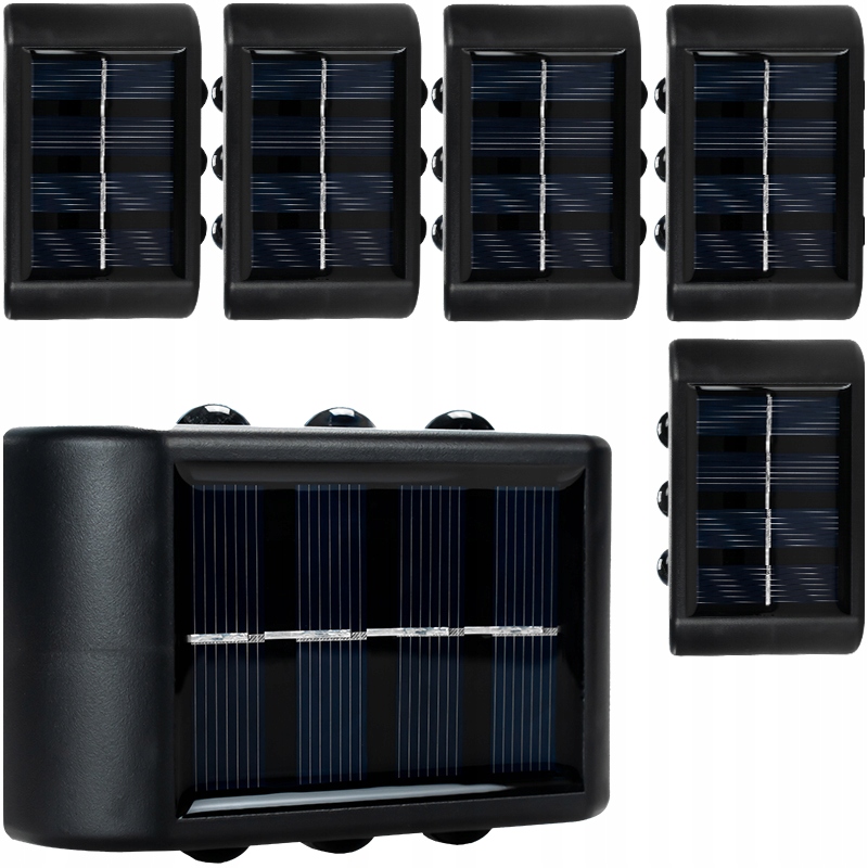 

5xLAMPA Z Panelem Solarnym Słonecznym Czujnik IP65