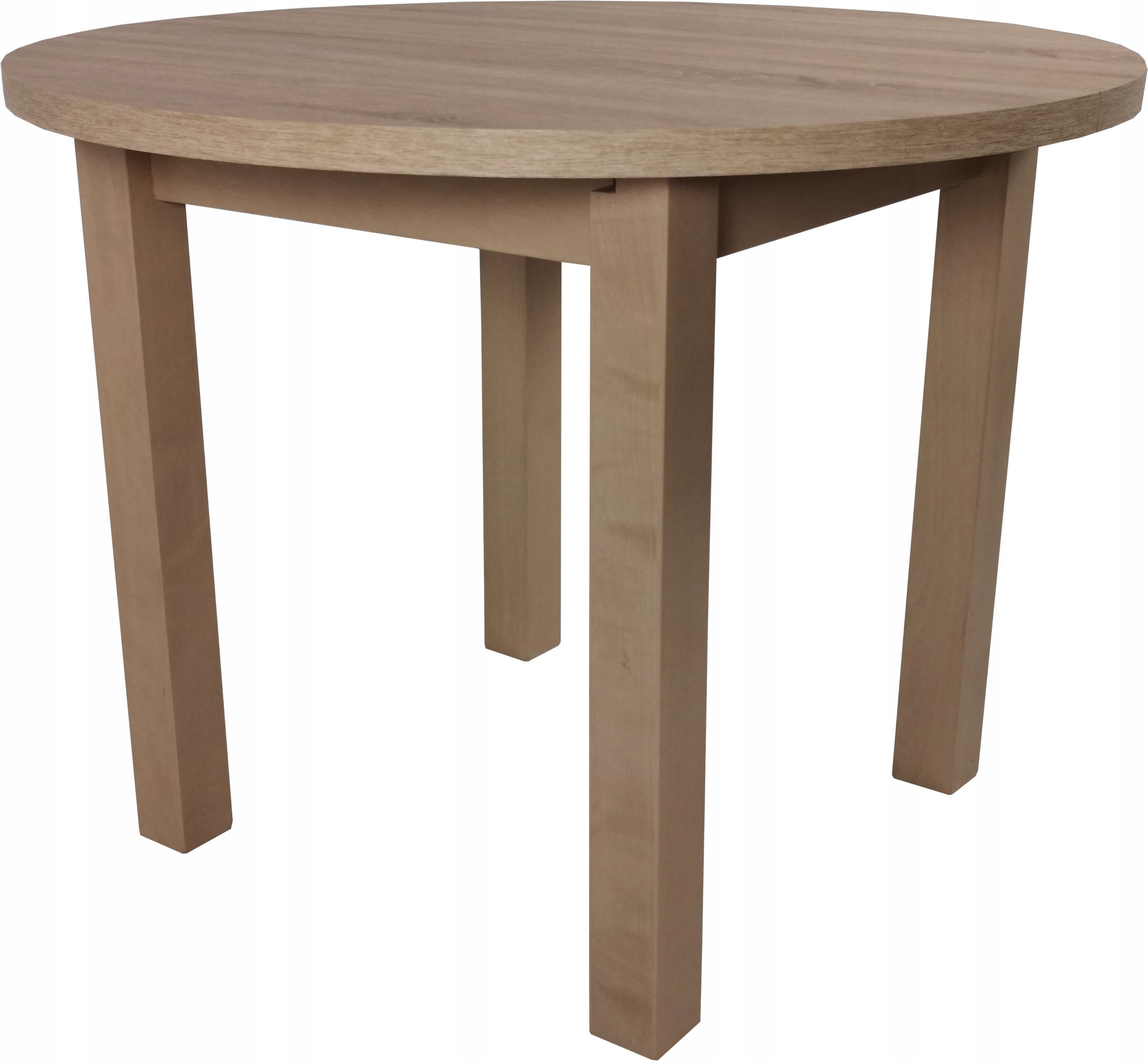 okrągły stół 4 krzesła Skandi styl skandynawski Liczba elementów w zestawie 5