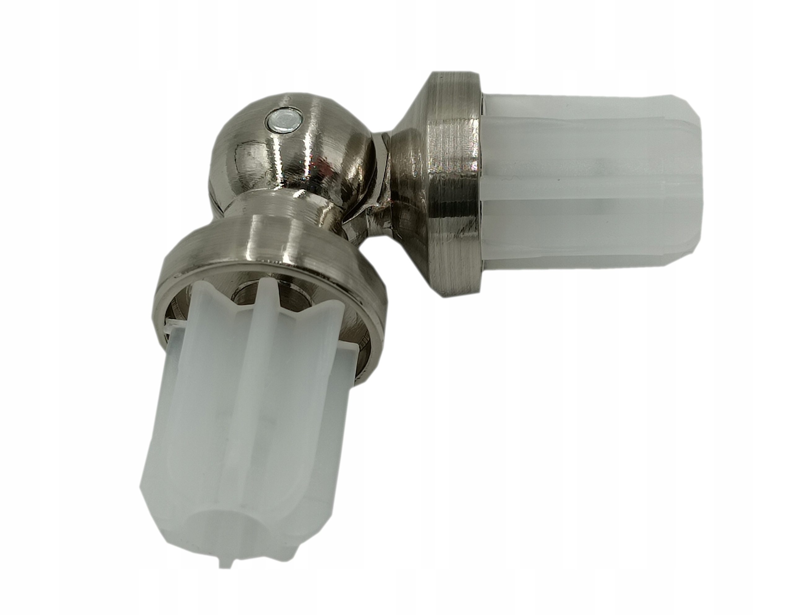 

Łącznik Kątowy do rury Karnisza Ø19mm Nikiel