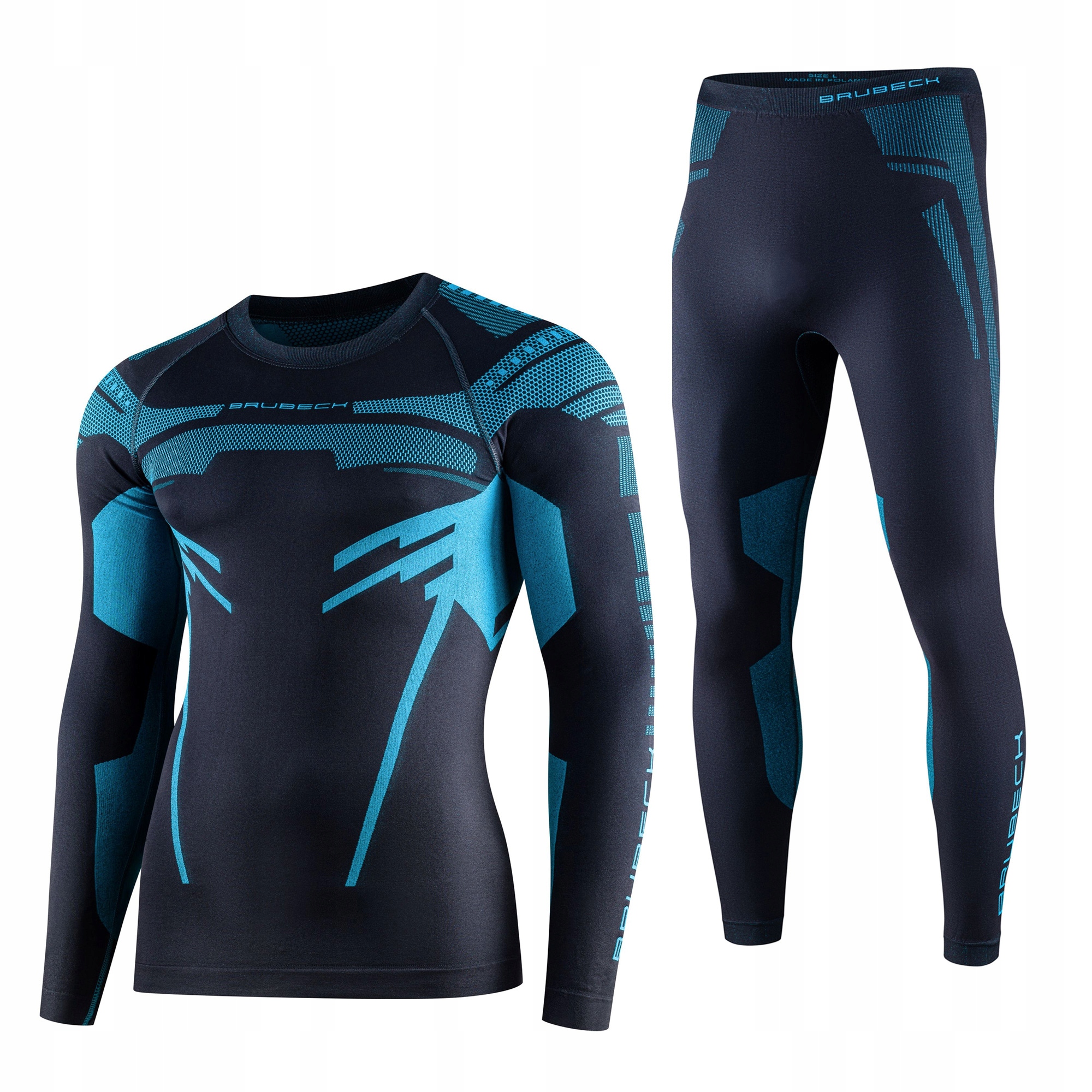 Brubeck Dry Bielizna Termoaktywna Męska Komplet Zestaw Termiczna Ciepła