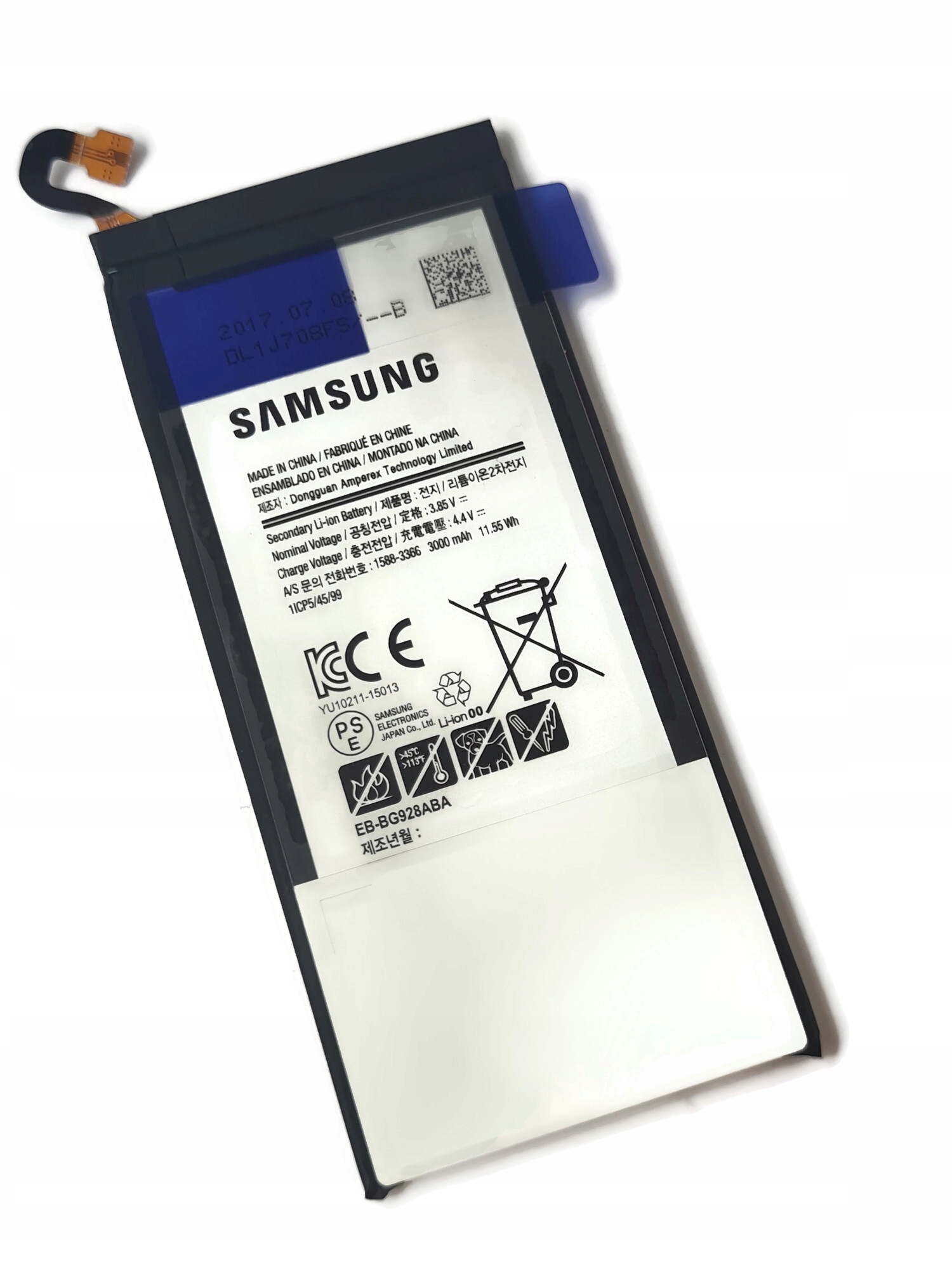 Org Nowa oryginalna bateria do Samsung Galaxy S6 Edge Plus (SM-G928)