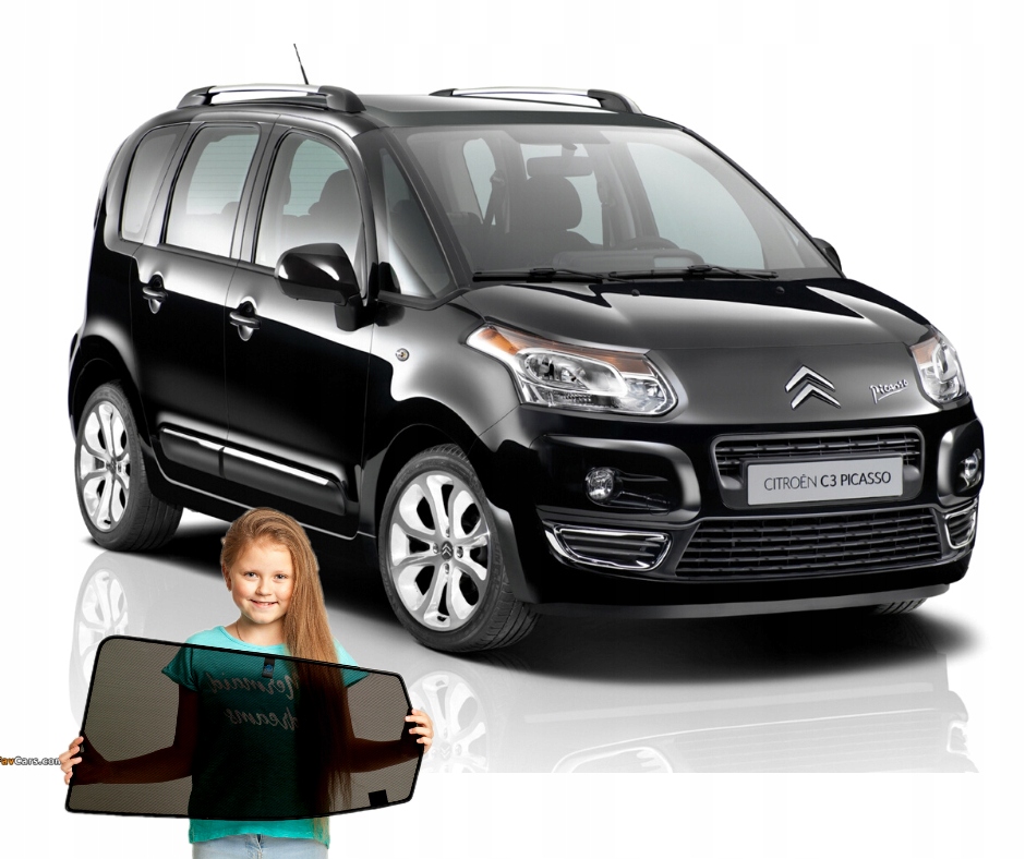 Záclony na magnetech Citroen C3 Picasso 2008-2017