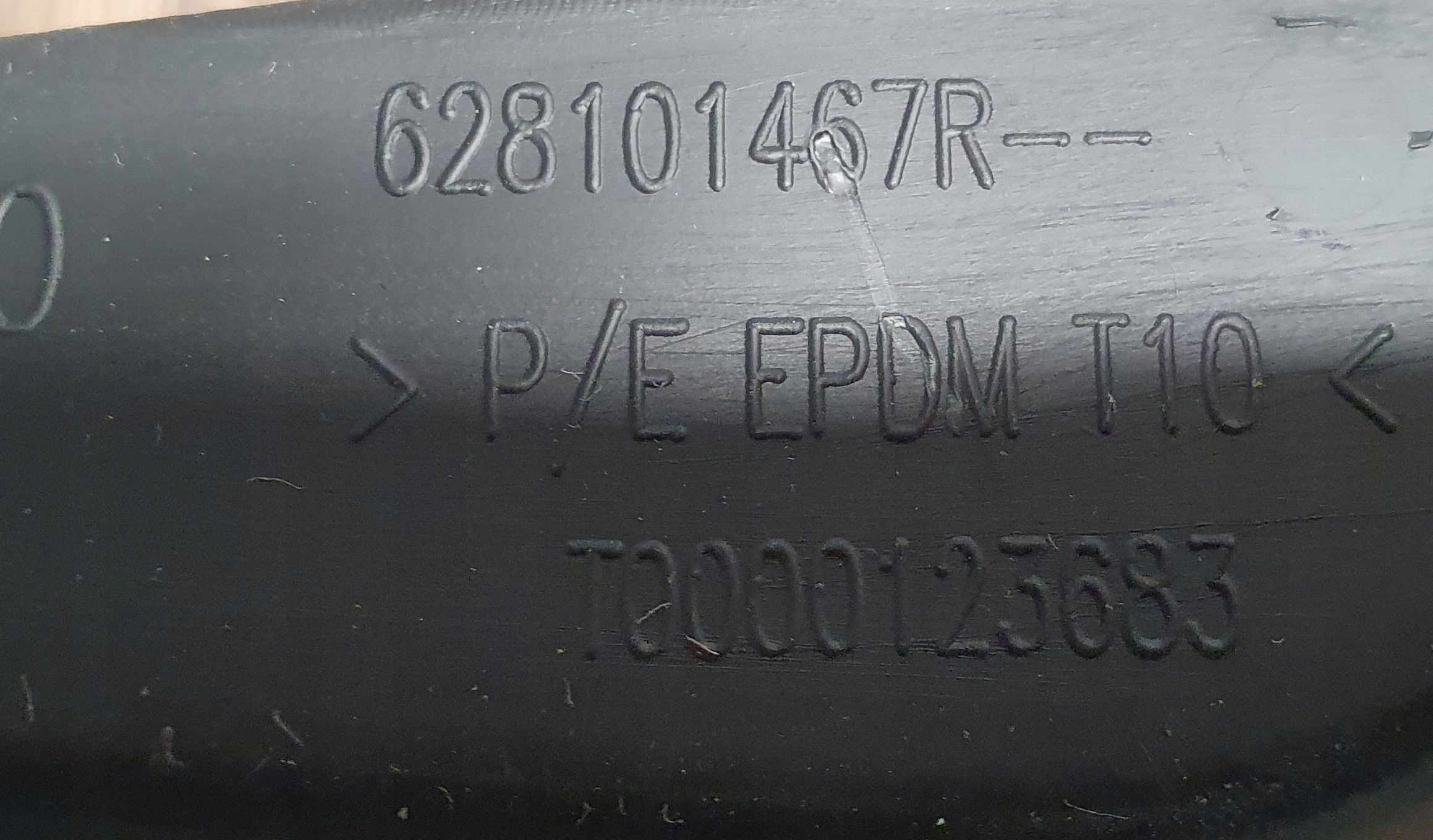 Renault Clio 4 IV Support grilla Traverse