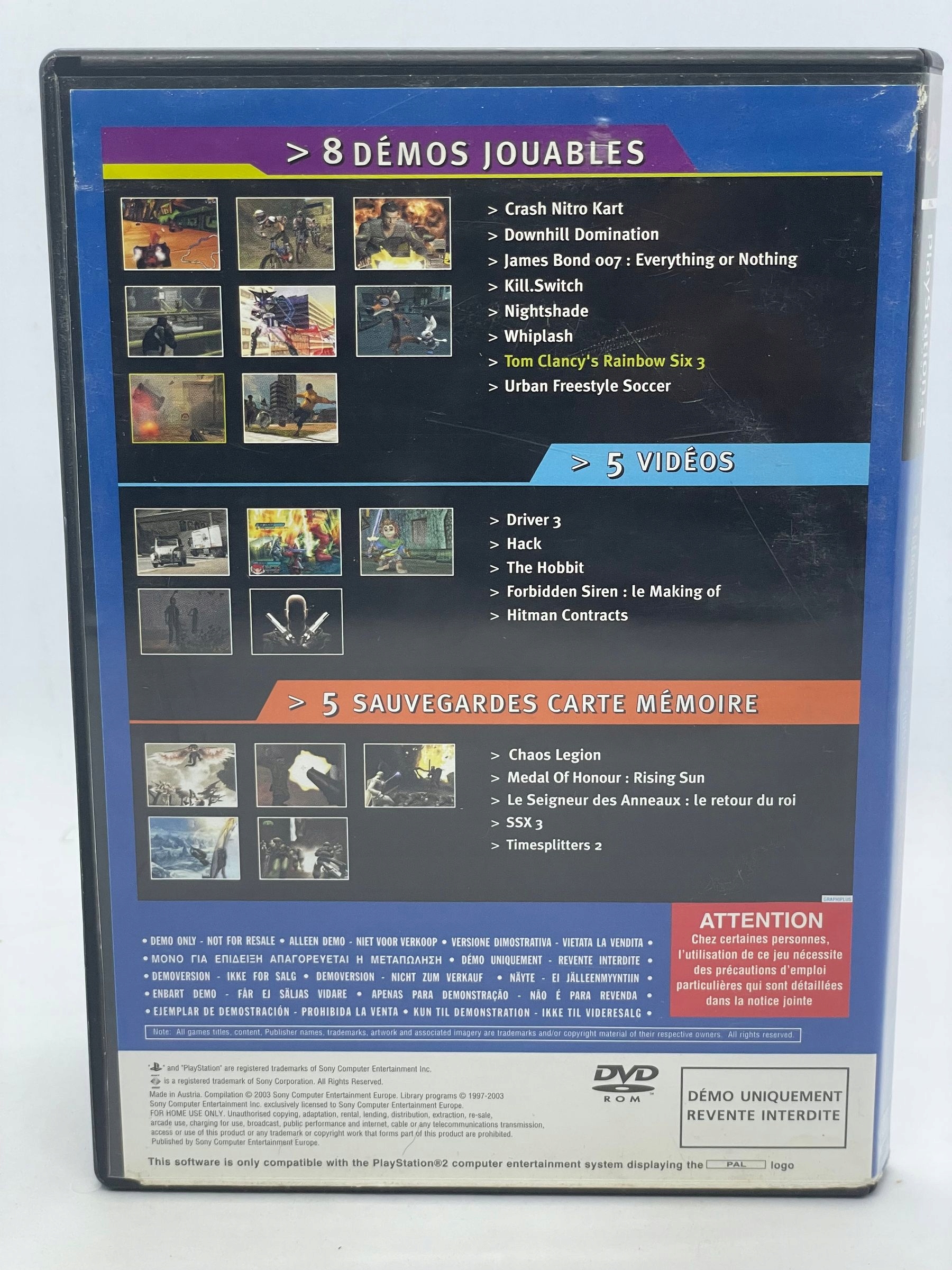 Gra Official PlayStation 2 Magazine Demo 44 PS2 Tematyka gry akcji