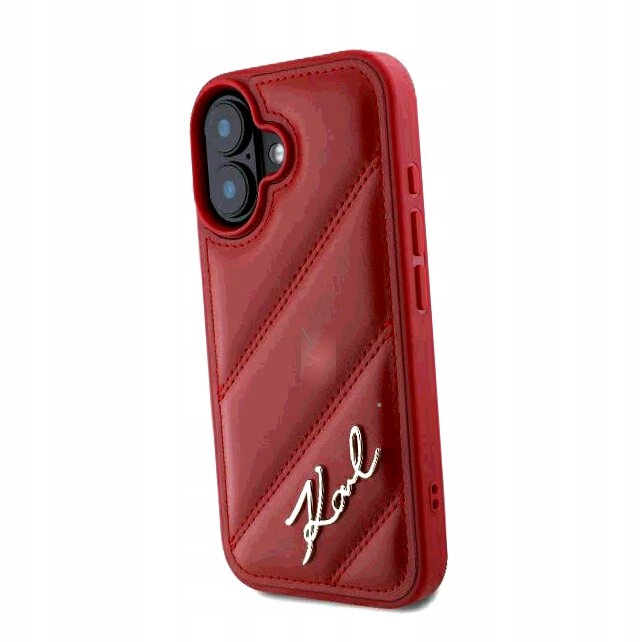 Karl Lagerfeld KLHCP16SPQDSMGR iPhone 16 6.1" červený/red hardcase Qu