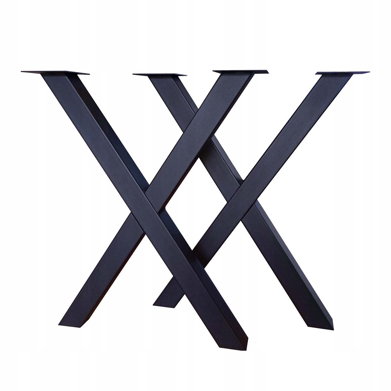 Kování, Kovové Nohy X Pro Stůl, Psací Stůl, Lavici Loft 2 Ks Antracit Moderní