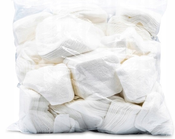 Płatki kosmetyczne duże kwadratowe 500g 7,5x7,5