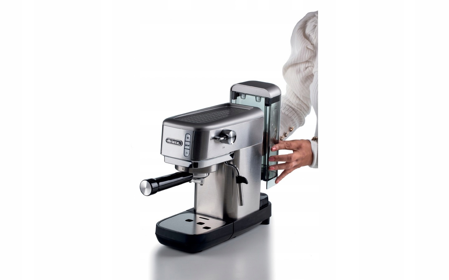 EKSPRES KOLBOWY ARIETE 1380/10 PERFETTO SLIM METAL Model 1380