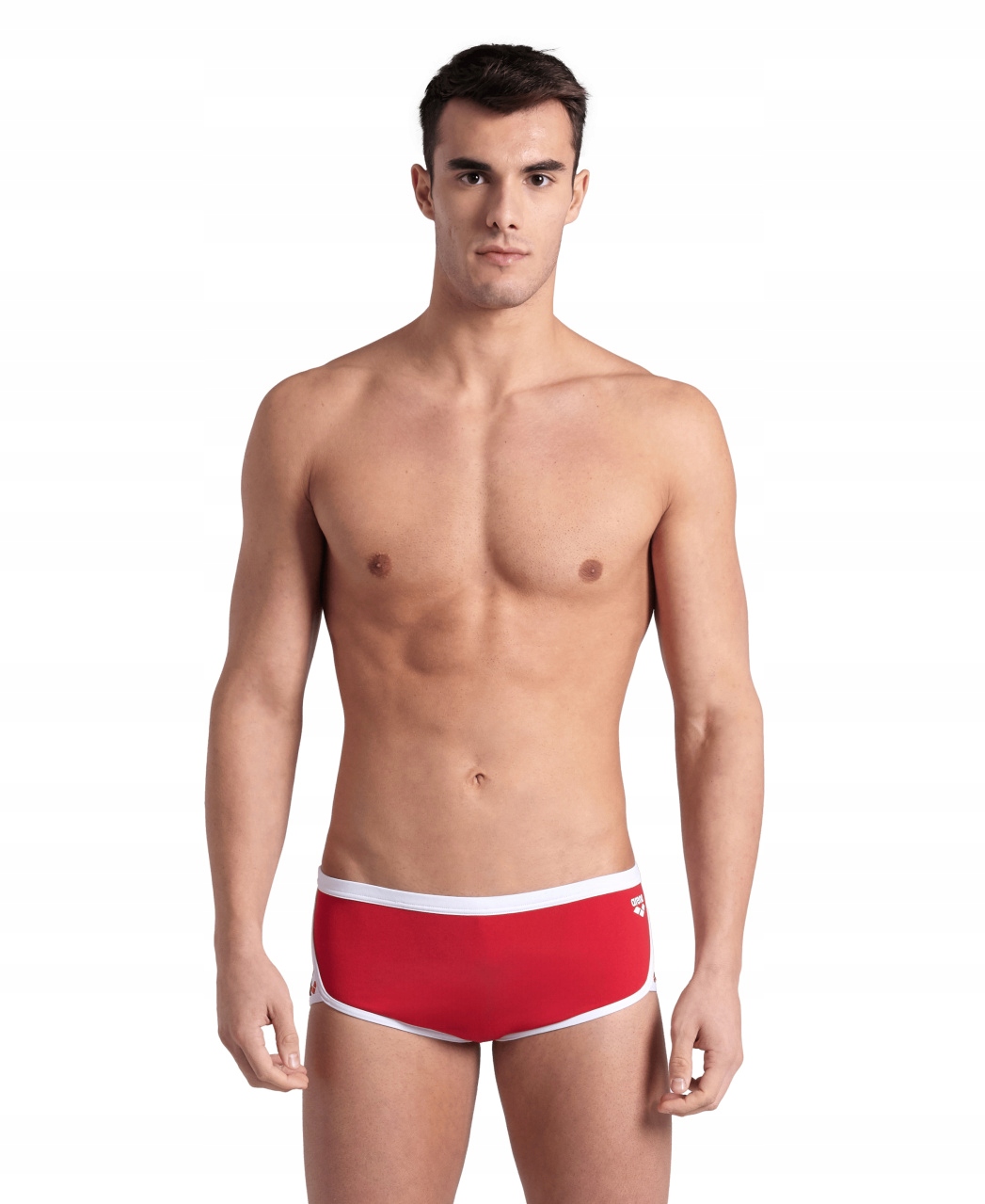 Plavkové šortky Arena Icons Swim Low Waist Short Red-white 100