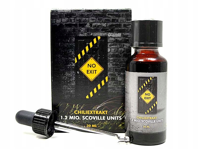 Superostry ekstrakt z papryki chili No Exit 1.2 Mln Shu Kapsaicyna, 30ml