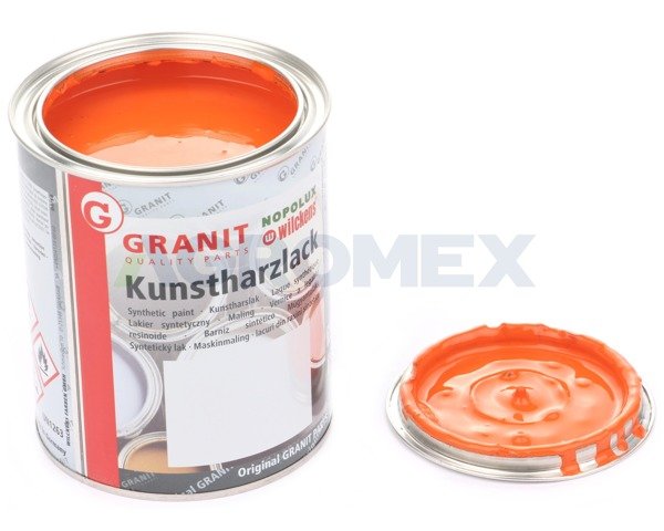 lakier farba RAL2009 pomarańczowy ostrzeg. 1L