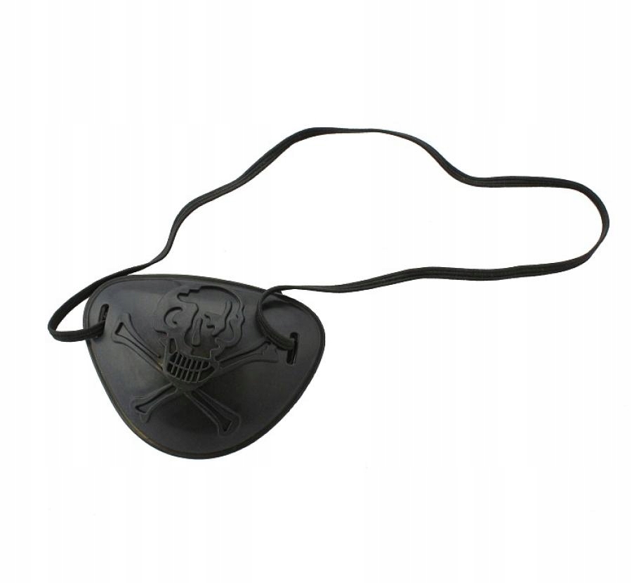 Opaska Przepaska Piracka na oko Pirat Piraci, 1 szt.