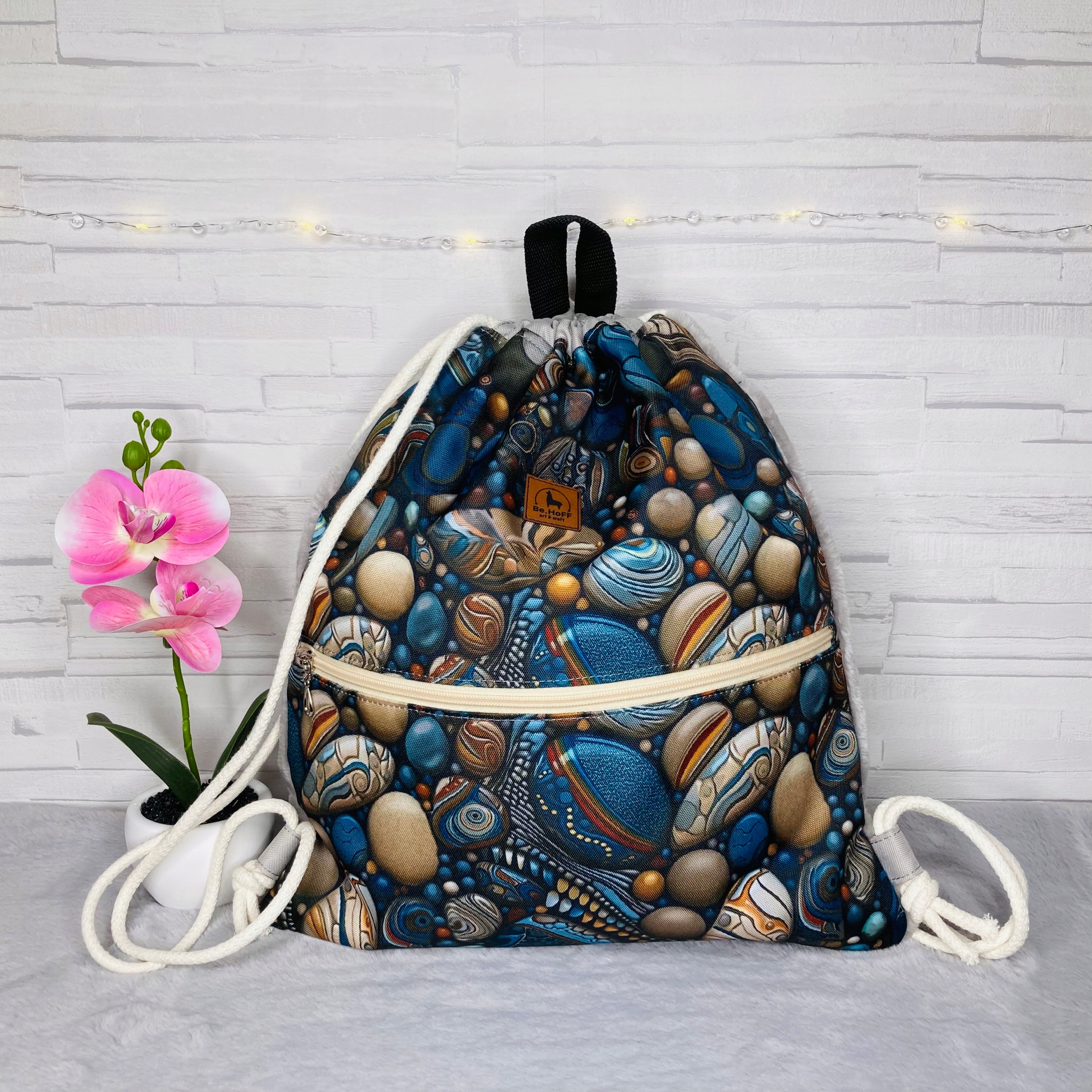 Plecak Worek Handmade Damski Lekki Pojemny | Polska