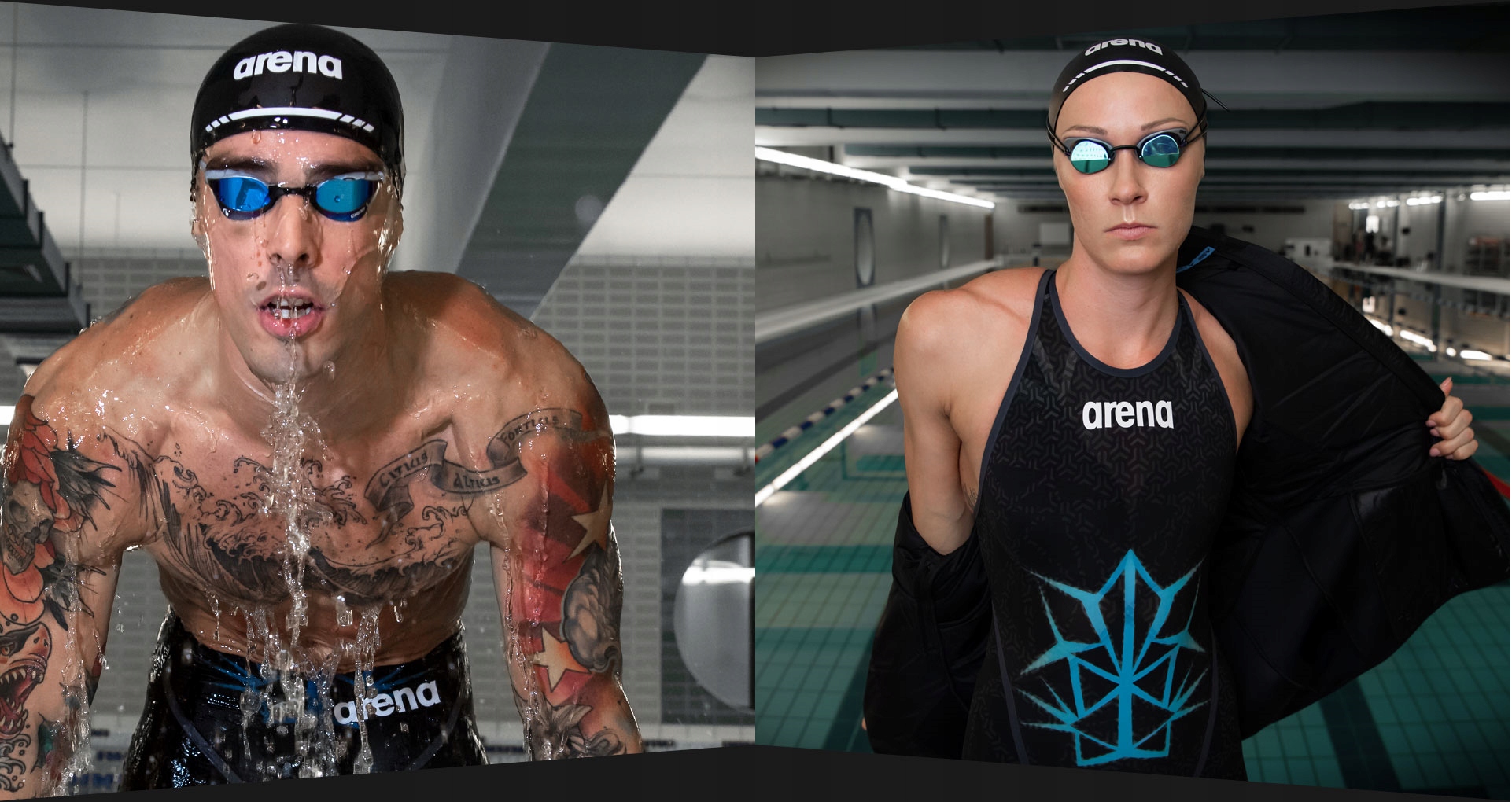 Strój kąpielowy damski jednoczęściowy Arena D32 Rozmiar XS