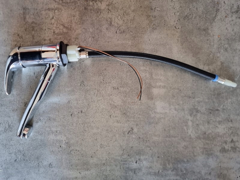 Wylewka Roma chrom kran bateria TYLKO ZIMNA WODA jeden króciec Comet Marka Comet