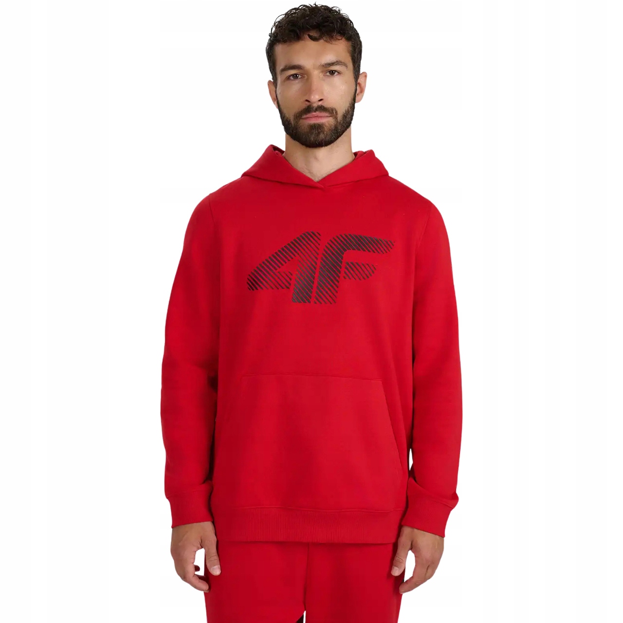 Pánská mikina 4F M1766 červená 4FWMM00TSWSM1766 062S Velikost 2XL