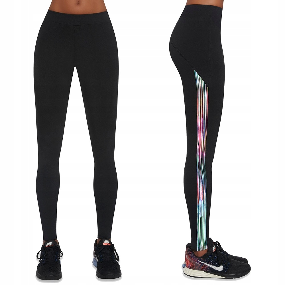 

Damskie Spiortowe Legginsy Bas Black Czarne XL