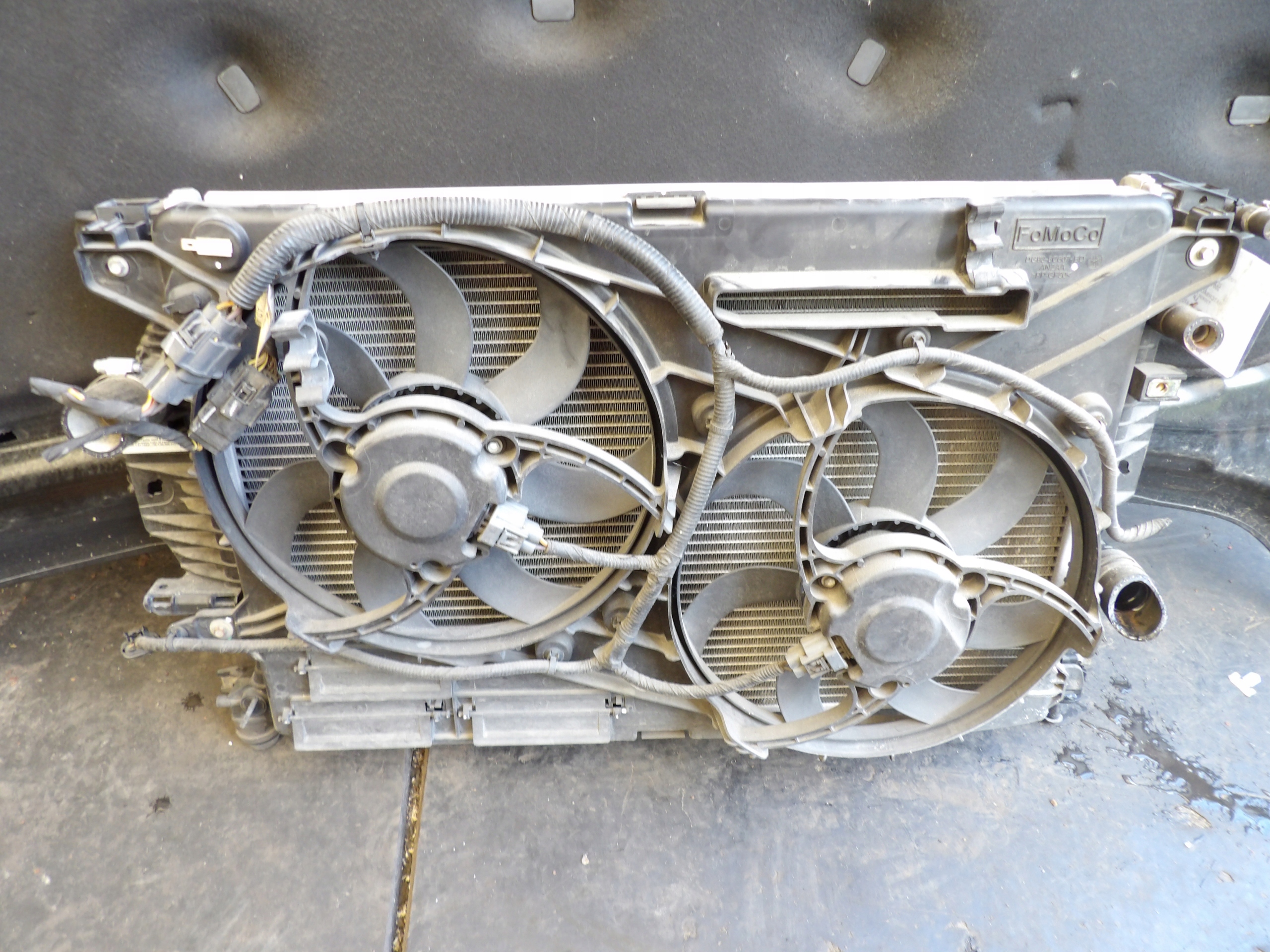 Ford Fusion II USA ventilátor chladiče 1,6B