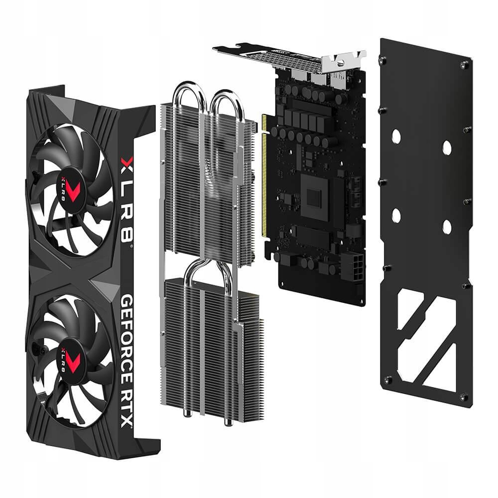 Karta graf. Pny XLR8 Rtx 4060 Ti 8GB Verto Oc Dual