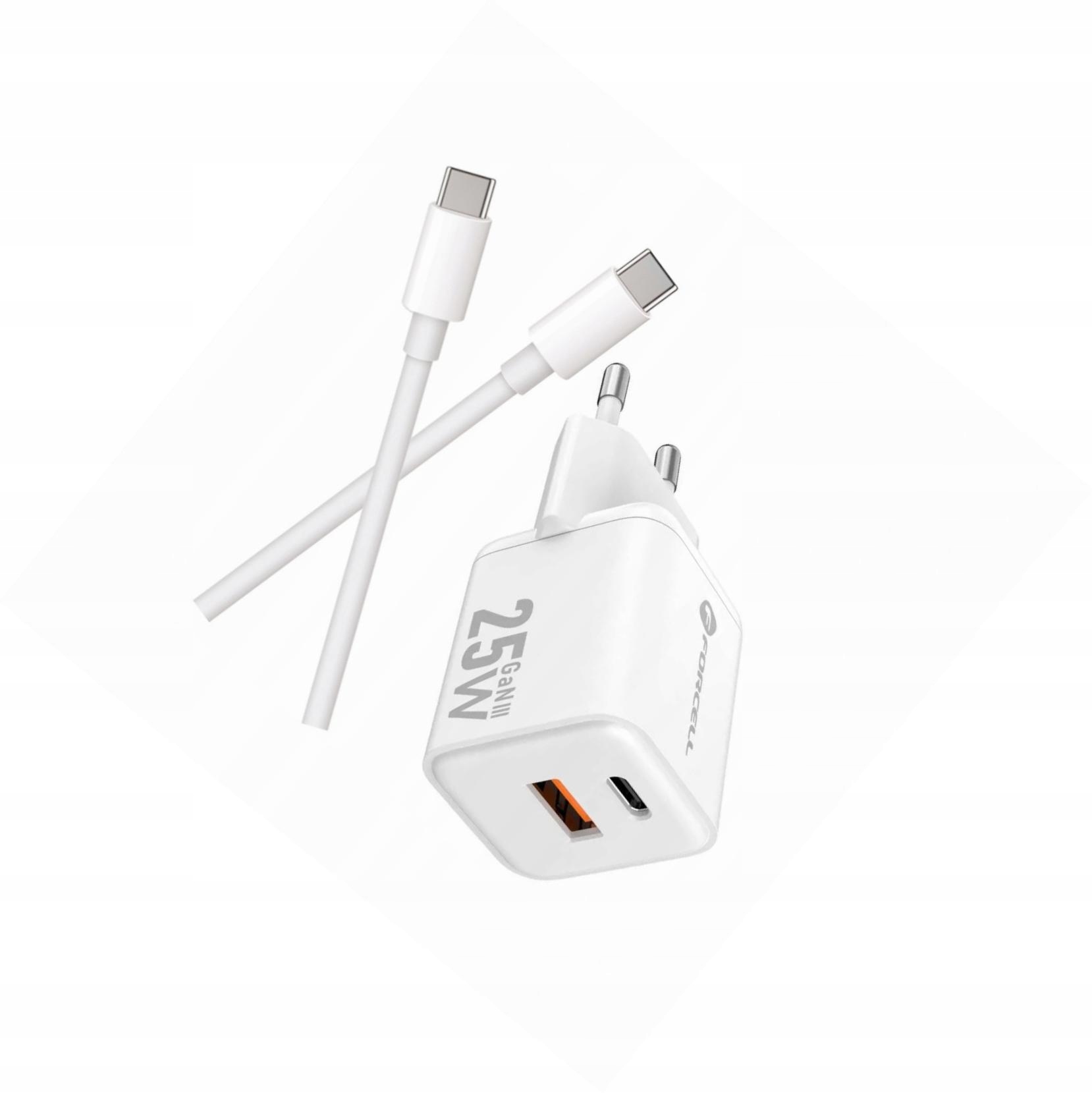 Szybka ładowarka Gan 25W z długim kablem Usb-c do Samsung Galaxy S20