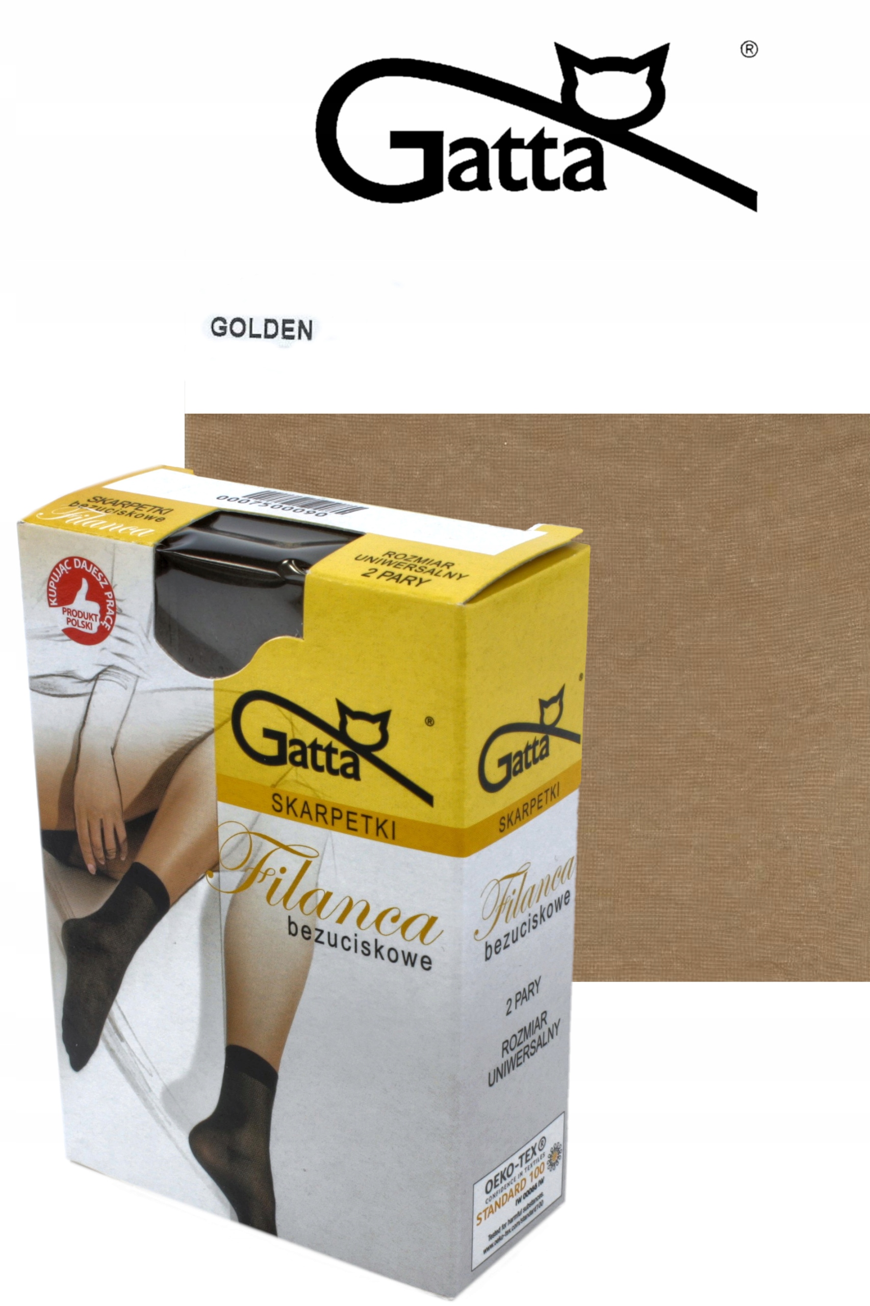 

Gatta skarpetki Filanca Golden, Uniwersalny