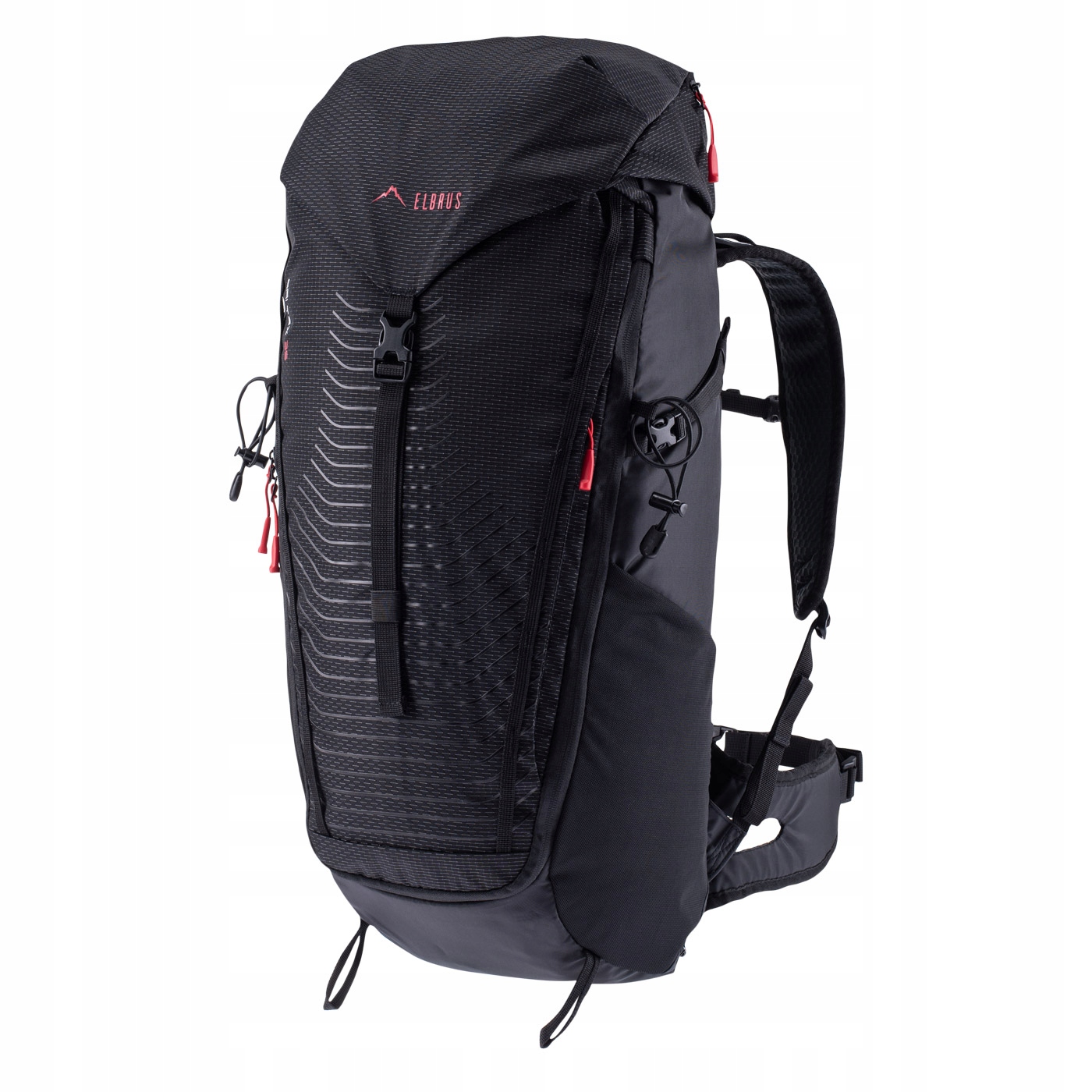 Plecak Elbrus Airtex Trekkingowy 35L Turystyczny Czarny +pokrowiec
