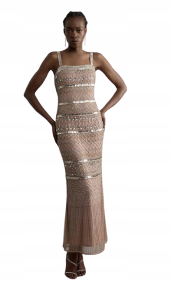 Karen Millen Šaty S Flitry Pro Nízké 40 B1F