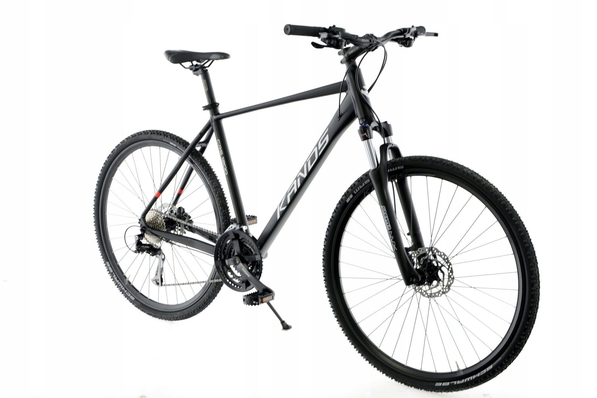 Rower crossowy 28″ Kands Crs 1200 Alivio M21" czarny mat- Hydraulika