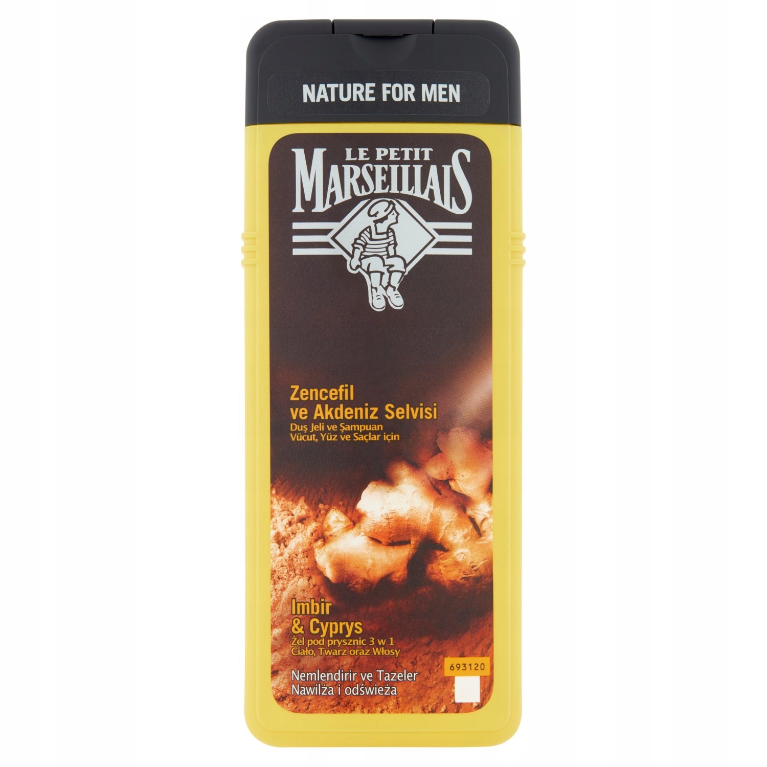 

Le Petit Marseillas Żel 3w1 Imbir i Cyprys 400ml