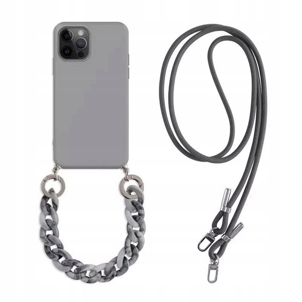

Crossbody 2w1 etui łańcuch do iPhone 12 Pro Max
