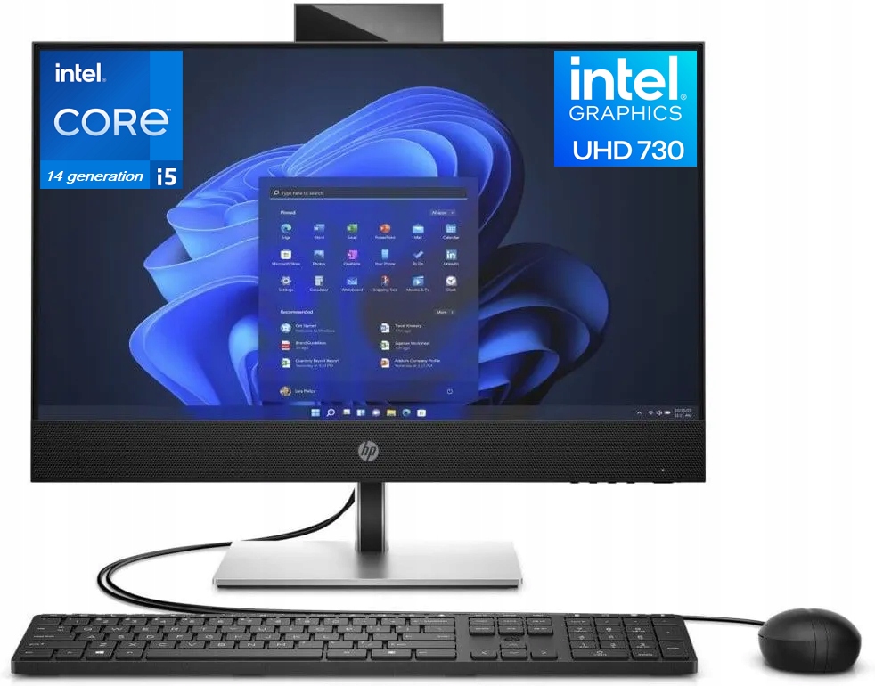 Počítač AiO Hp ProOne 440 G9 23,8"FHD i5-14400T 16GB SSD2TB Uhd 730 W11