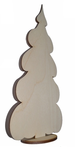 

choinka stożek 20cm sklejka Boże Narodzenie R25
