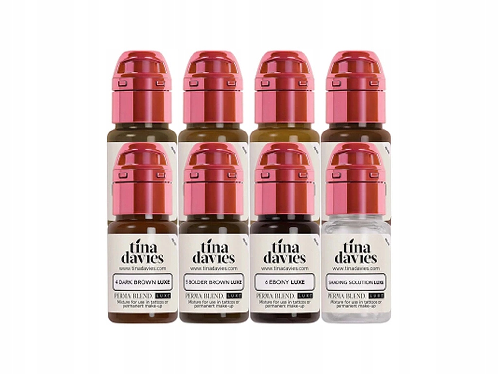 Perma Blend Luxe Tina Davies I Love Ink Brow Pigment Collection Luxe 8x15