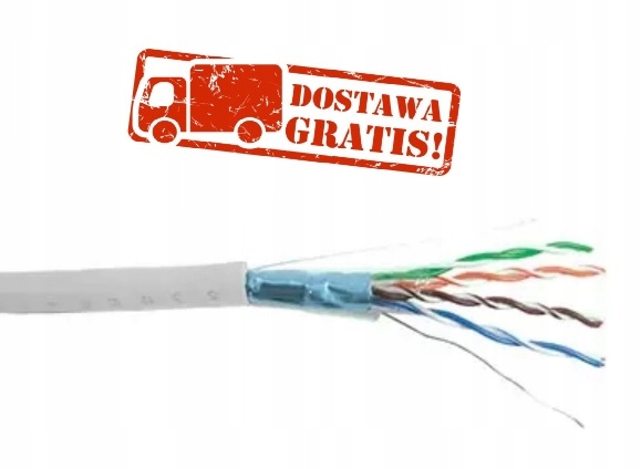 Kabel teleinformatyczny securityNET F/UTP 200MHz