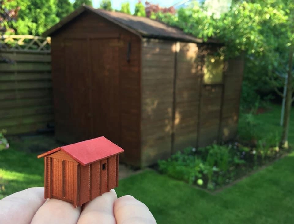 

Domek ogrodowy H0 1:87