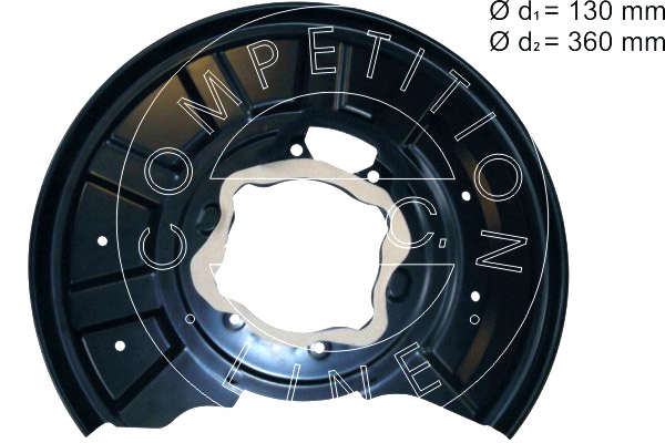 OSŁONA TARCZY HAM.TYLNA LEWA AIC Producent części AIC