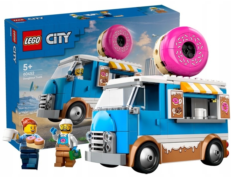 Lego City 60452 Ciezarowka Z Paczkami Mobilny Mini Autobus Paczkarnia